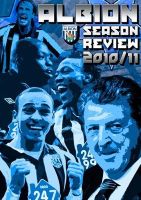 Cover for West Bromwich Albion Season Review 201011 (DVD) (2011)