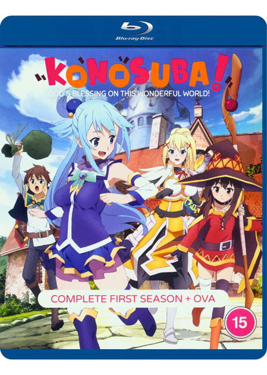 Konosuba Season 1 - Konosuba Season 1 Standard Edition Bluray - Elokuva - Anime Ltd - 5037899082041 - maanantai 30. marraskuuta 2020