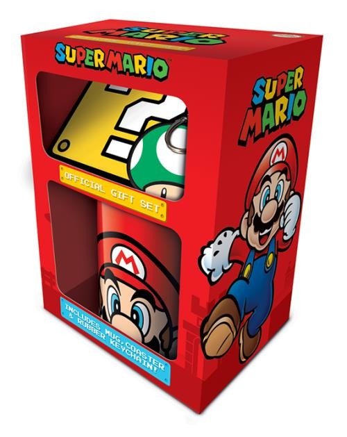 Cover for Nintendo  Super Mario Mario version mug gift set Merch (MERCH) (2018)