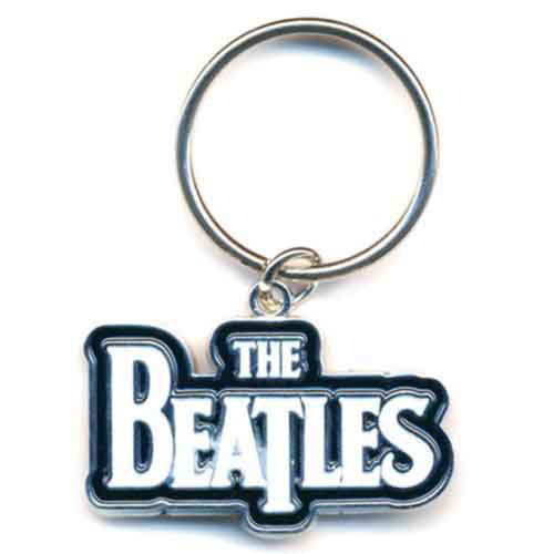Cover for The Beatles · The Beatles Keychain: Drop T Logo (White) (Enamel In-fill) (MERCH) (2014)