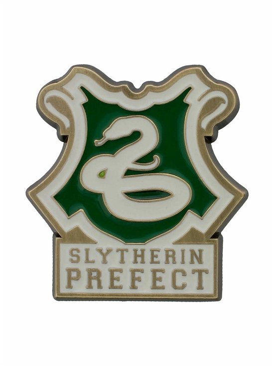 Slytherin Prefect Badge Enamel - Harry Potter - Harry Potter: Half Moon Bay - Merchandise - LICENSED MERCHANDISE - 5055453464041 - 31. juli 2021