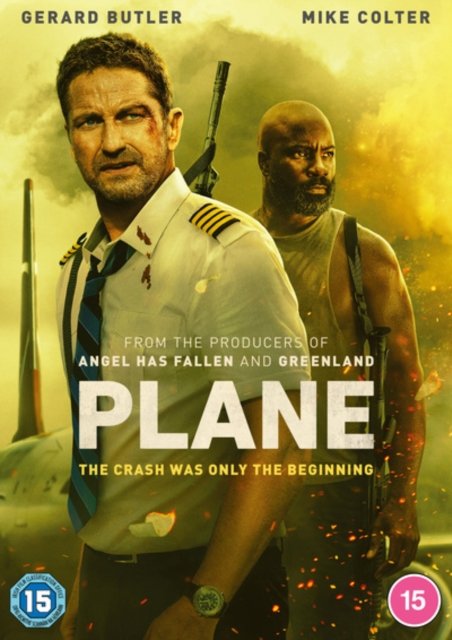 Cover for Plane (DVD) (2023)