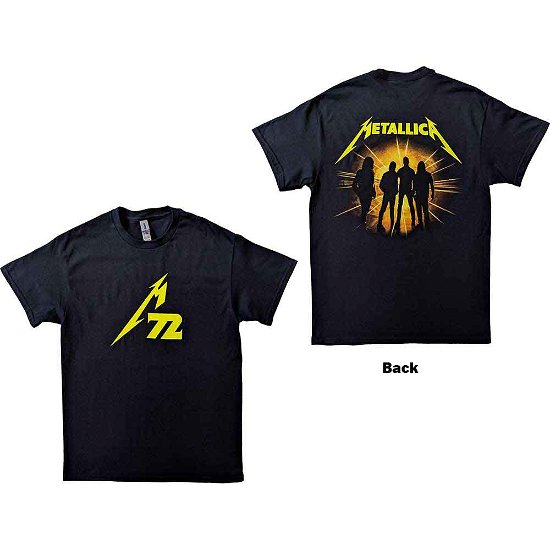 Metallica Unisex T-Shirt: 72 Seasons Strobes Photo (Back Print) - Metallica - Marchandise - PHD - 5056187760041 - 14 avril 2023