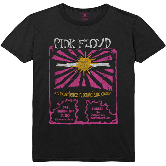 Pink Floyd Unisex T-Shirt: Sound & Colour - Pink Floyd - Merchandise -  - 5056561047041 - 