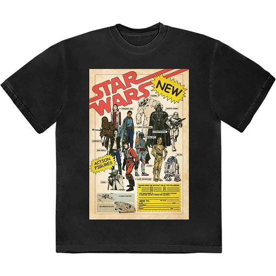 Star Wars Unisex T-Shirt: Action Figures - Star Wars - Koopwaar -  - 5056737239041 - 