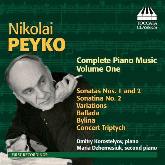 Cover for Peyko · Comp Piano Music 1 (CD) (2014)