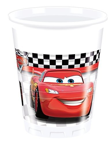 Cover for Disney: Cars · Beker Cars Racers 200ml /8 (Dress up clothes and party items) (Toys)
