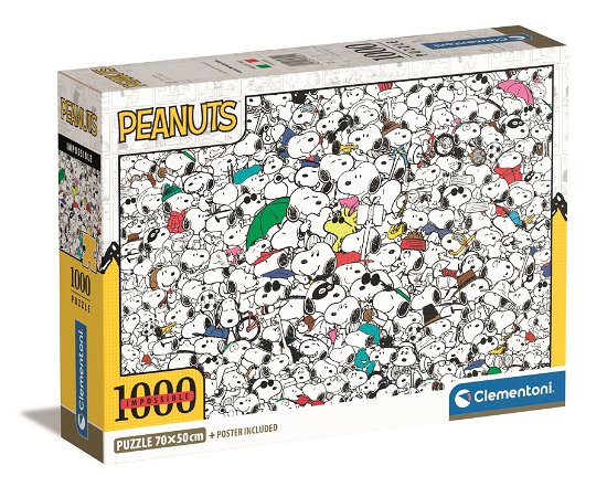 Cover for Clementoni · Puslespil IMPOSSIBLE PEANUTS (Radiserne), 1000 brikker (Jigsaw Puzzle) (2023)