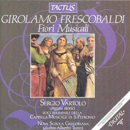 Cover for Frescobaldi Girolamo · Sergio Vartolo (CD) (1991)