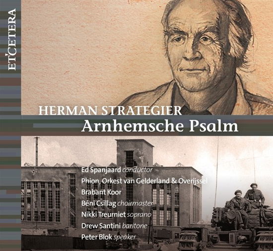 Cover for Brabant Koor, Ed Spanjaard, Nikki Treurniet · Herman Strategier: Arnhemsche Psalm (CD) (2023)