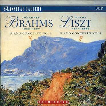 Cover for Nanut / Ljubljana Radio Sym Orch · Brahms: Pno Cto No.1 / Liszt: Pno Cto No.1 (CD) (2014)