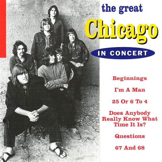 Cover for Chicago · The Great Chicago in Concert (CD) (2001)