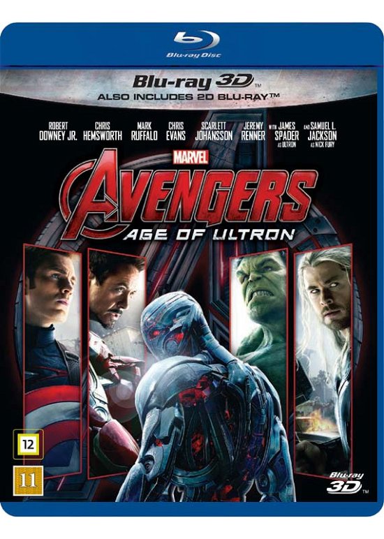 Cover for The Avengers · The Age of Ultron (Blu-ray) (2015)