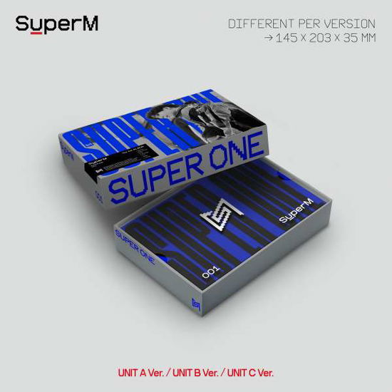 Superm the 1st Album 'super One' (Unit B Version - Ucas & Baehkyun & Mark) - Superm - Musiikki - POP - 8809718448041 - perjantai 25. syyskuuta 2020