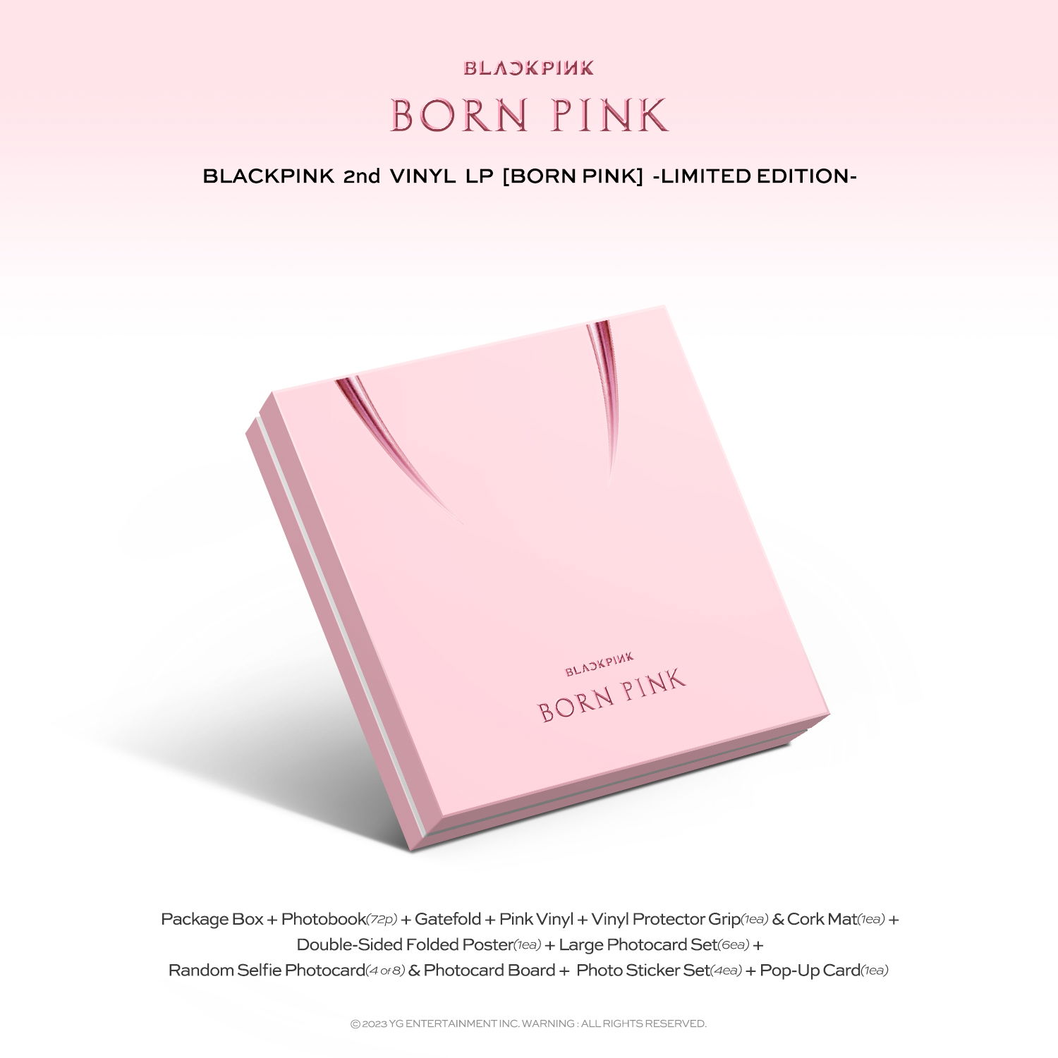 BLACKPINK · Born Pink - Limited Vinyl (LP) [Limited Box edition 