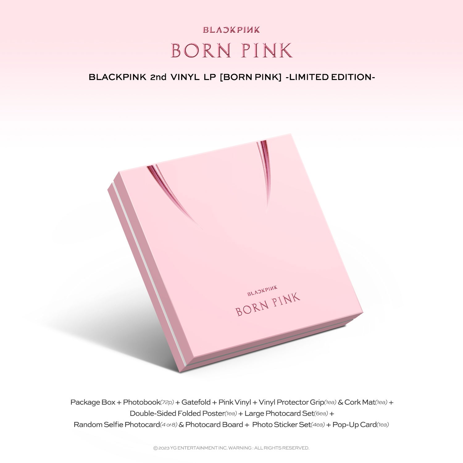 BLACK PINK THE ALBUM limited edition LP