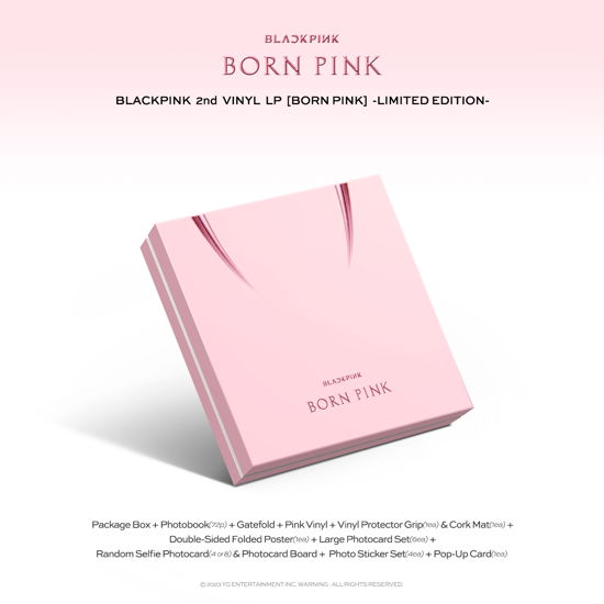 BLACKPINK: THE ALBUM (Pink Colored Vinyl) Vinyl LP —