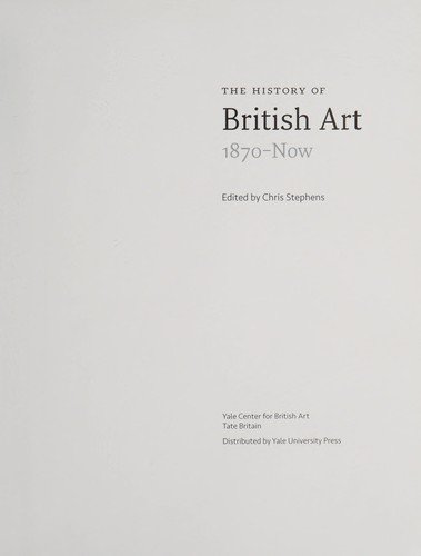 Cover for David Bindman · The History of British Art - Volumes 1, 2, and 3 (Gebundenes Buch) (2017)