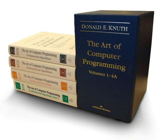 Cover for Donald Knuth · Art of Computer Programming, The, Volumes 1-4A Boxed Set (Book) [3 Revised edition] (2011)