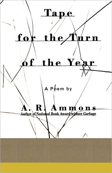 Tape for the Turn of the Year - A. R. Ammons - Books - WW Norton & Co - 9780393312041 - February 8, 1995