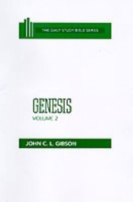 Cover for John C. L. Gibson · Genesis (Daily Study Bible (Westminster Hardcover)) (Hardcover Book) (1982)