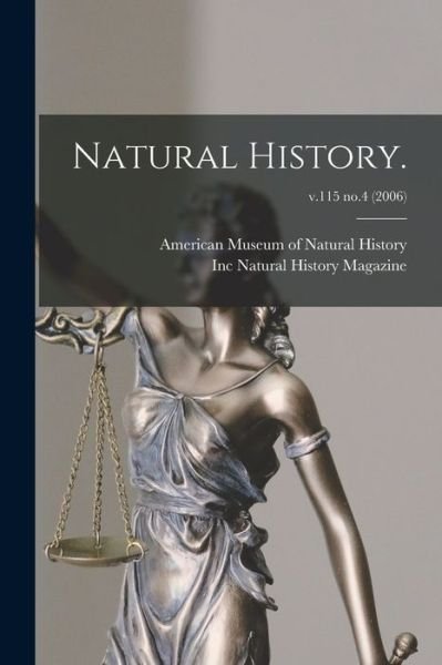 Cover for American Museum of Natural History · Natural History.; v.115 no.4 (Paperback Bog) (2021)