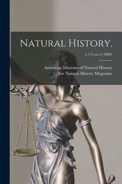 Cover for American Museum of Natural History · Natural History.; v.115 no.4 (Paperback Book) (2021)