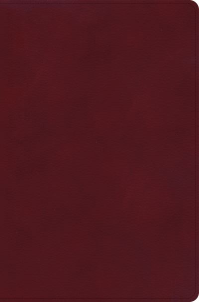 Cover for Holman Bible Publishers · NASB Giant Print Reference Bible, Burgundy LeatherTouch (Bok) (2022)