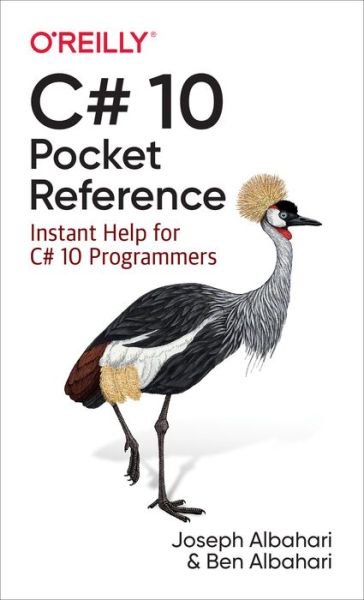 Cover for Joseph Albahari · C# 10 Pocket Reference: Instant Help for C# 10 Programmers (Taschenbuch) (2022)