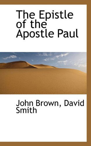 Cover for David Smith · The Epistle of the Apostle Paul (Hardcover Book) (2009)