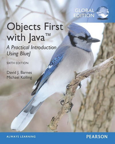 Cover for David Barnes · Objects First with Java: A Practical Introduction Using BlueJ, Global Edition (Taschenbuch) (2016)