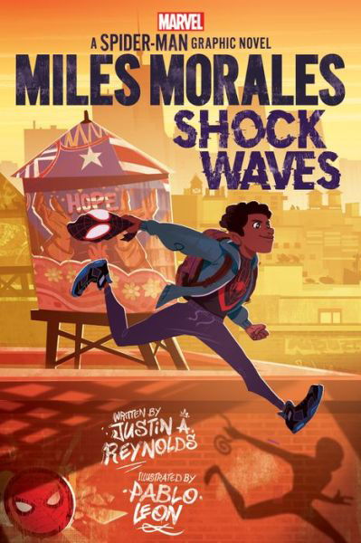 Miles Morales Shock Waves - Justin A. Reynolds - Książki - Scholastic Inc. - 9781338648041 - 1 czerwca 2021