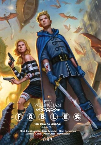 Cover for Bill Willingham · Fables The Deluxe Edition Book Nine (Innbunden bok) [De Luxe edition] (2014)