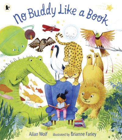 Cover for Allan Wolf · No Buddy Like a Book (Pocketbok) (2021)