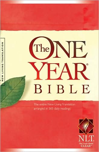 Cover for Tyndale · The One Year Bible NLT (Taschenbuch) (2021)