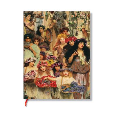 Paperblanks · Spring (Lawrence Alma-Tadema) Ultra Unlined Hardback Journal (Elastic Band Closure) - Lawrence Alma-Tadema (Hardcover Book) (2024)