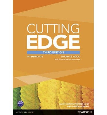 Cover for Sarah Cunningham · Cutting Edge 3rd Edition Intermediate Students' Book with DVD and MyEnglishLab Pack - Cutting Edge (Bog) (2014)