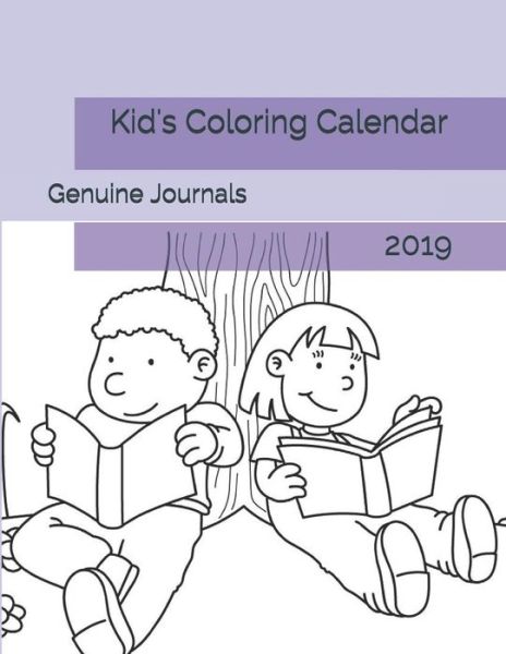 Cover for Genuine Journals · Kid's Coloring Calendar (Pocketbok) (2016)