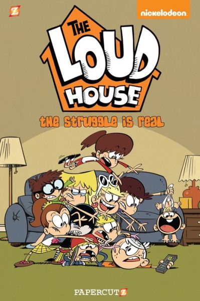 Cover for Nickelodeon · The Loud House #4: &quot;The Struggle is Real&quot; - The Loud House (Hardcover Book) (2018)