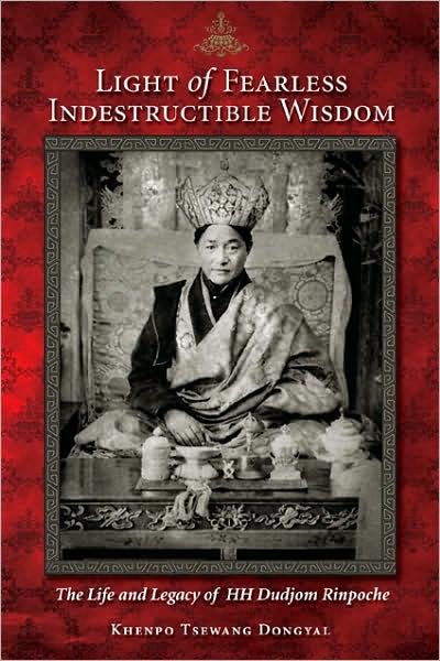 Cover for Khenpo Tsewang Dongyal · Light of Fearless Indestructible Wisdom: The Life and Legacy of His Holiness Dudjom Rinpoche (Paperback Book) (2008)