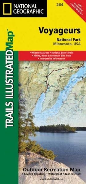 Cover for National Geographic Maps · Voyageurs National Park: Trails Illustrated National Parks (Kort) (2023)