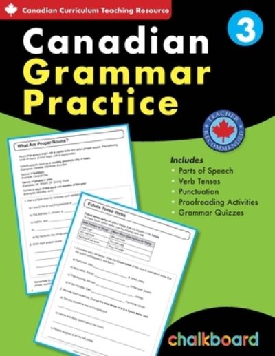 Canadian Grammar Practice 3 - Demetra Turnbull - Książki - Chalkboard Publishing - 9781771054041 - 1 czerwca 2017