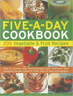 Cover for Christine Ingram · Five A Day Cookbook (Paperback Book) (2016)