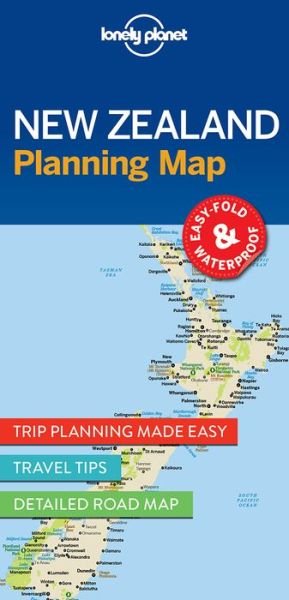 Lonely Planet New Zealand Planning Map - Map - Lonely Planet - Livros - Lonely Planet Global Limited - 9781786579041 - 9 de junho de 2017