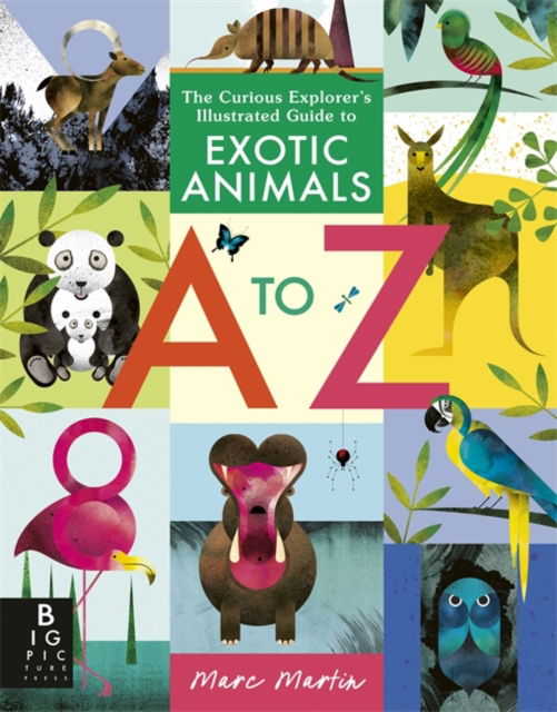 Cover for Marc Martin · The Curious Explorer's Illustrated Guide to Exotic Animals A to Z (Paperback Book) (2025)