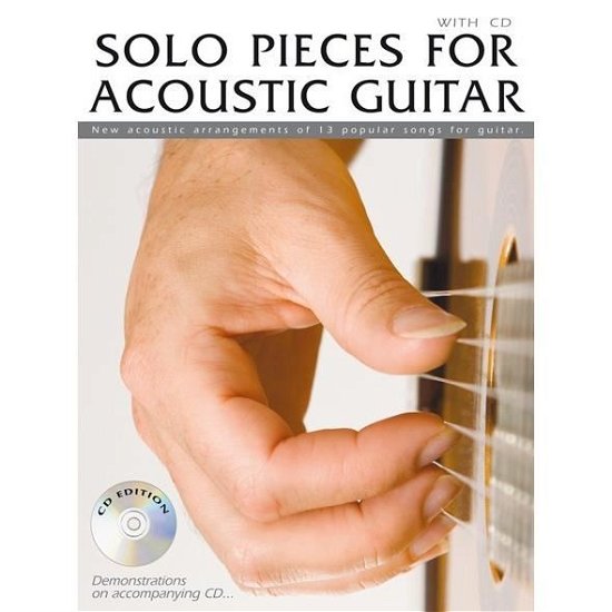 Cover for Solo Pieces For Acoustic Guitar (Book) (2007)