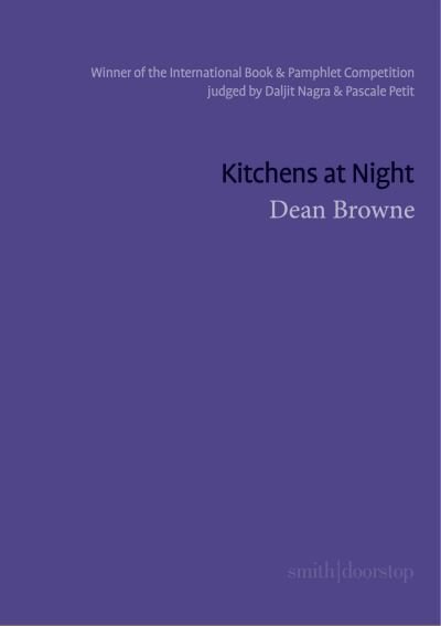 Cover for Dean Browne · Kitchens at Night (Paperback Book) (2022)