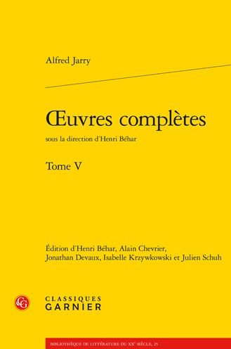 Cover for Alfred Jarry · Oeuvres Completes (Buch) (2020)