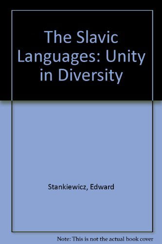 Cover for Stankiewicz · The Slavic Languages (Book) (1986)