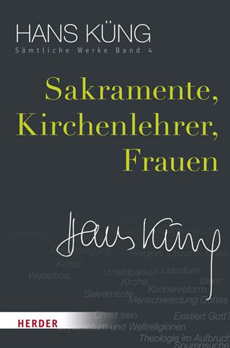 Cover for Küng · Sämtliche Werke.4 Sakramente,Kirch (Book) (2015)